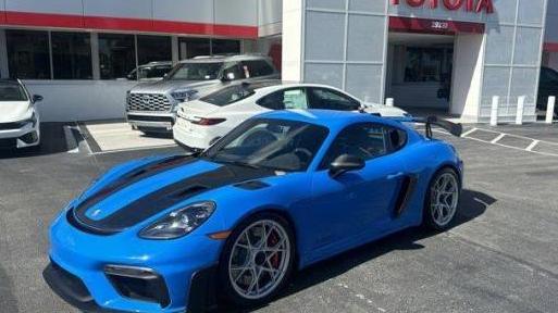 PORSCHE 718 CAYMAN 2024 WP0AE2A80RK274578 image